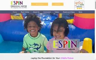 Espin Preschool Center website