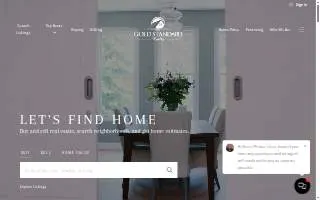 Gold Standard Realty website