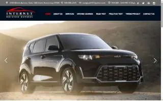 Internet Driving School of Union website