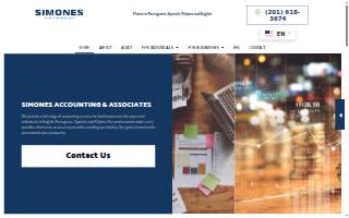 Simones Accounting Associates website