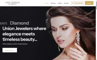 Union Jewelers Exchange website