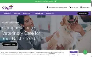 Village Animal Clinic, LLC website