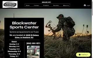 Blackwater Sports Center website