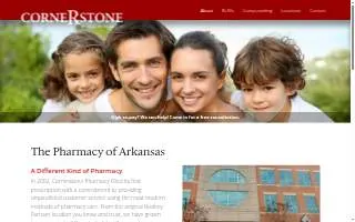 CornerStone Pharmacy of Vineland website