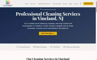 Cox Cleaning Services LLC website
