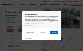 HearingLife of Voorhees NJ website