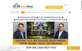 NewMark Home Mortgage LLC of Voorhees website