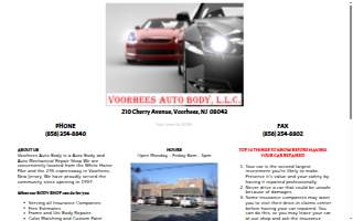 Voorhees Auto Body