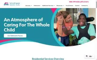 Voorhees Pediatric Facility website