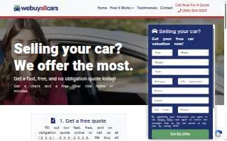 We Buy All Cars in NJ website