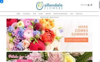 Allendale Flowers, Inc website