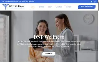 DNP Wellness website