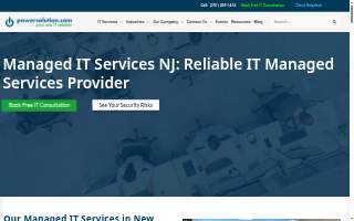 Powersolution.com - New Jersey Managed & Co-managed IT Services, Support, Consulting & Cybersecurity
