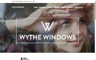 Wythe Windows of Waldwick website