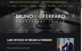 Bruno & Ferraro website