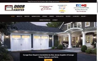 Door Master NJ website