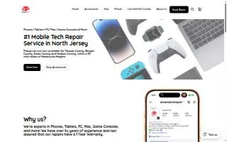 Dream Tech Repair (We Come To You) of Wallington website
