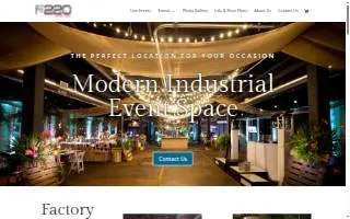 Factory220 of Wallington website