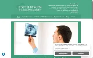 South Bergen Oral Maxillofacial Surgery of Wallington website