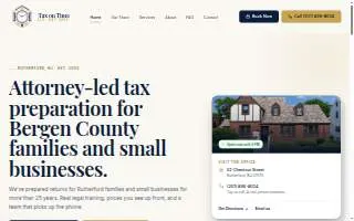 TAX-ON-TIME, LLC, tax preparation and problems solving services website