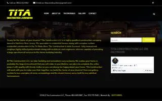 Tita Construction LLC website