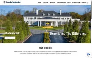 Donnelly Construction website