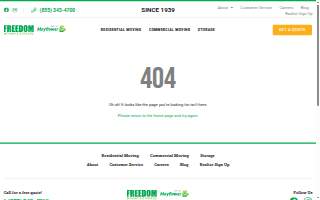 Freedom Moving and Storage - Agent for Mayflower