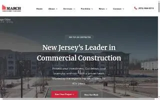 March Associates Construction, Inc. website