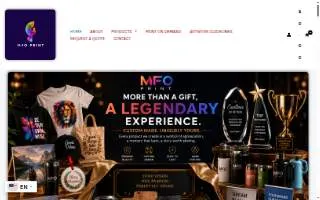 MFO Print website