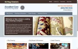 Nj Rug Cleaner website
