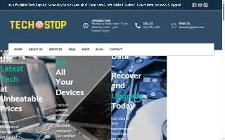 Tech Stop of Wayne website