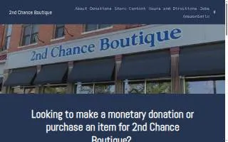 2nd Chance Boutique website