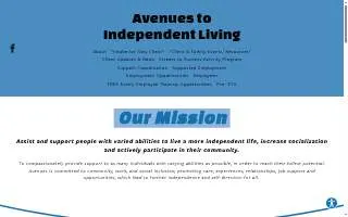 Avenues to Independent Living website