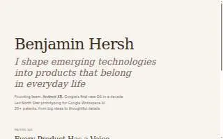 Ben Hersh Rug Cleaning & Repair of West Deptford website