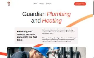 Guardian Plumbing and Heating llc website