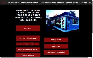 Headlight Tattoo & Body Piercing