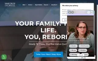 Smedley Law Group, P.C. of West Deptford website