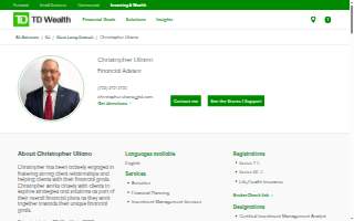 Christopher Uliano - TD Wealth Financial Advisor