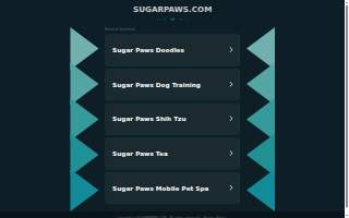 Sugar Paws Dog Training