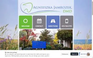 Cosmetic Family Dentistry of West Milford website