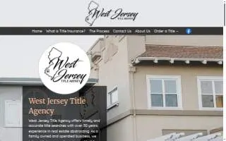 West Jersey Title Agency of West New York website