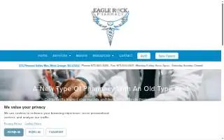 Eagle Rock Pharmacy website