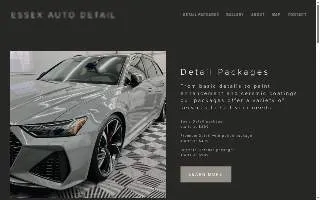 Essex Auto Detail website