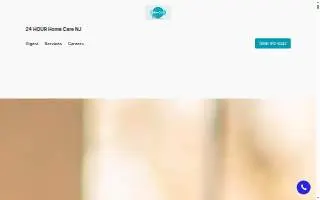 24 HOUR Home Care NJ of Summit website