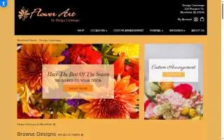 Flower Art By Design Contempo website