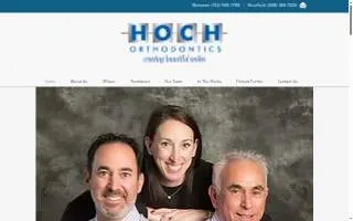 Hoch Orthodontics website