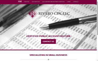 Rivero CPA, LLC website