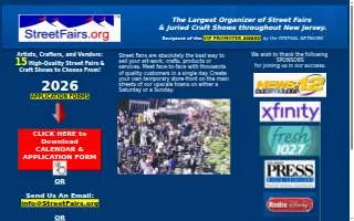 Street Fairs website