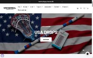 Universal Lacrosse of Westfield website