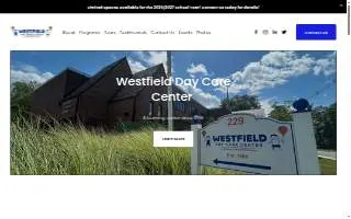 Westfield Day Care Center website